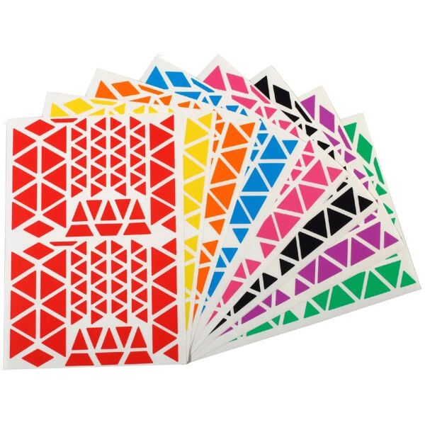 APLI kids Sticker "Dreieck", Großverpackung (EAN: 3270241192735)