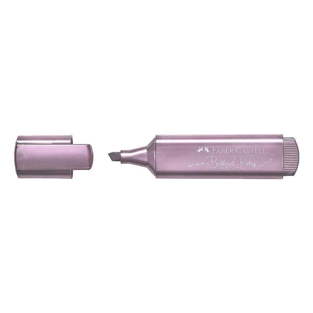 FABER-CASTELL Textmarker TEXTLINER 46 METALLIC, rubin (EAN: 4005401546917)