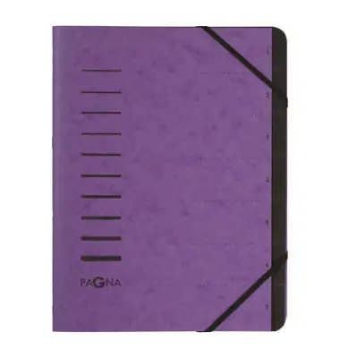 PAGNA Ordnungsmappe "Sorting File", 7 Fächer, violett (EAN: 4013951013681)