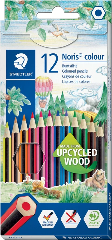 STAEDTLER Buntstift Noris colour, 12er Kartonetui (EAN: 4007817185124)