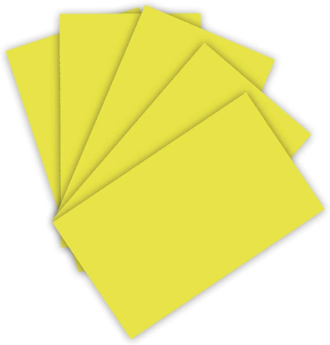 folia Fotokarton, DIN A4, 300 g/qm, limone (EAN: 4001868085112)