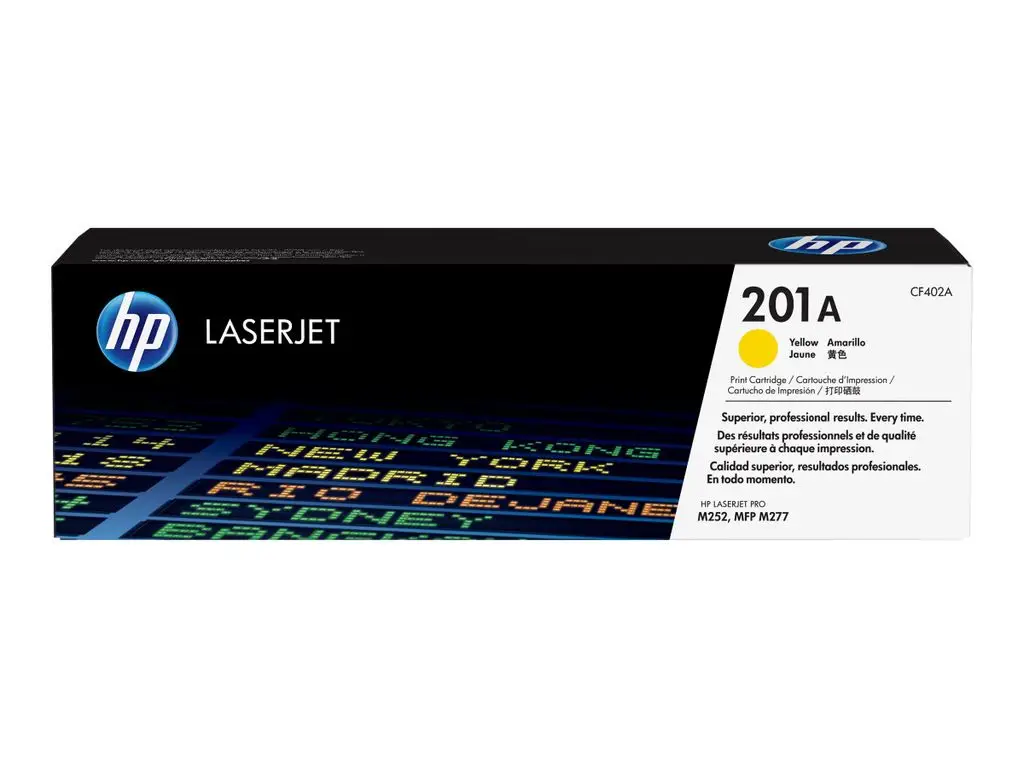 hp Toner hp 201A für hp Color LaserJet Pro M252, gelb (EAN: 0888793237960)
