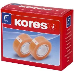 Kores Klebefilm STANGENWARE 19 mm x 33 m, transparent (EAN: 9023800513199)