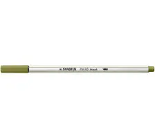 STABILO Pinselstift Pen 68 brush, schlammgrün (EAN: 4006381578271)