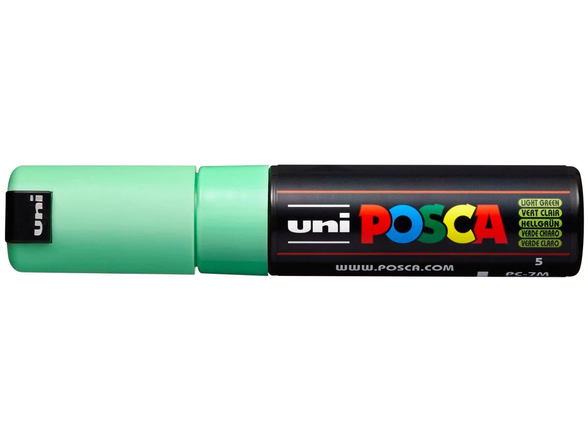 POSCA Pigmentmarker PC-7M, hellgrün (EAN: 4902778228296)