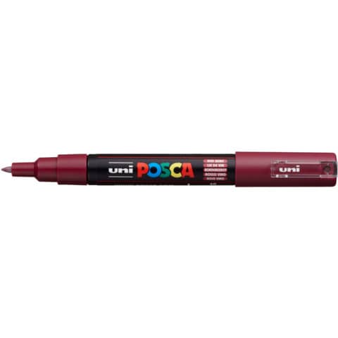POSCA Pigmentmarker PC-1MC, weinrot (EAN: 4902778167823)