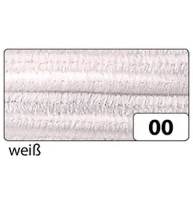 folia Chenilledraht (Pfeifenputzer), weiß (EAN: 4001868780000)