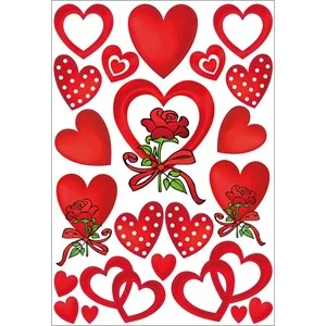 HERMA Sticker DECOR "Herzen & Rosen" (EAN: 4008705036191)