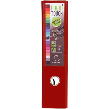 EXACOMPTA PP-Ordner Premium, DIN A4, 80 mm, bordeaux (EAN: 3130630533047)