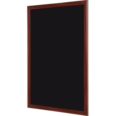 Bi-Office Kreidetafel, Rahmen in Kirschoptik, 900 x 600 mm, schwarz (EAN: 5603750487524)