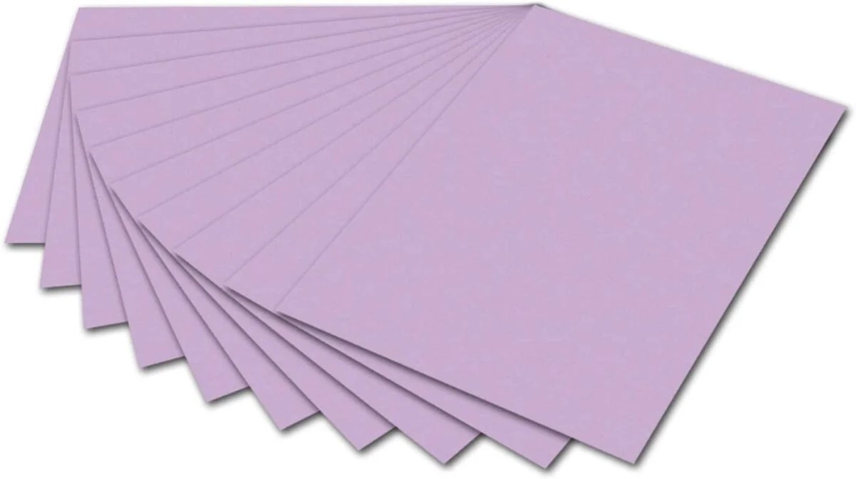 folia Fotokarton, (B)500 x (H)700 mm, 300 g/qm, lila (EAN: 4001868061314)