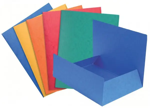 EXACOMPTA Sammelmappe, DIN A4, Karton, blau (EAN: 3130630564072)