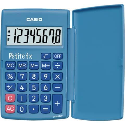 CASIO Taschenrechner LC-401 LV-BU "Petite fx" (EAN: 4549526612312)