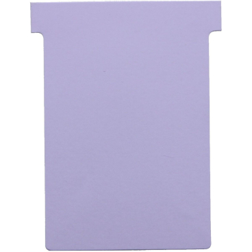 nobo T-Karten, Größe 3 / 92 mm, 170 g/qm, violett (EAN: 3147330003091)