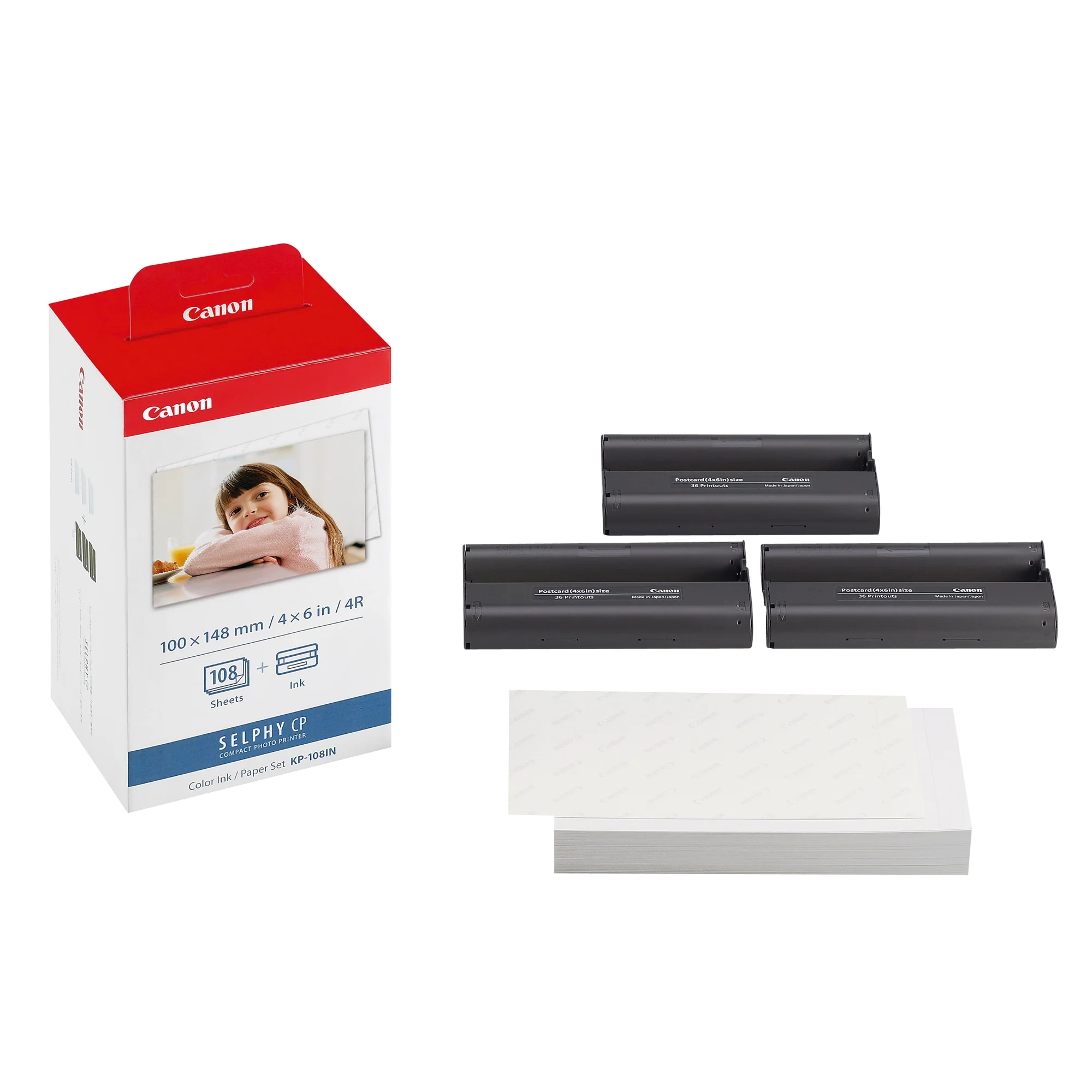 Canon Papier KP-108IN inklusive Farbkartusche für Printer (EAN: 4960999616889)