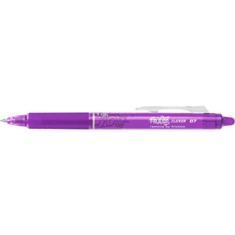 PILOT Tintenroller FRIXION BALL CLICKER 07, lila (EAN: 4902505664731)