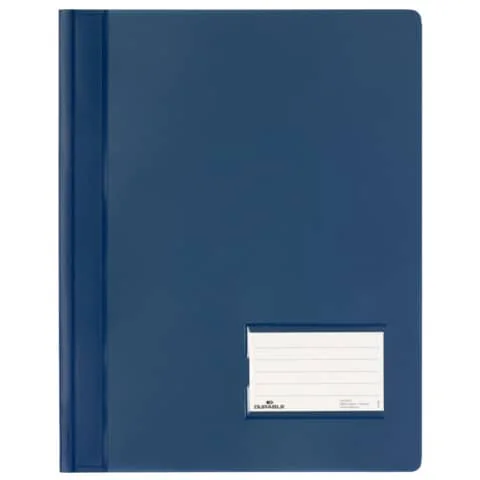 DURABLE Schnellhefter DURALUX, DIN A4 dunkelblau-transluzent (EAN: 4005546215648)