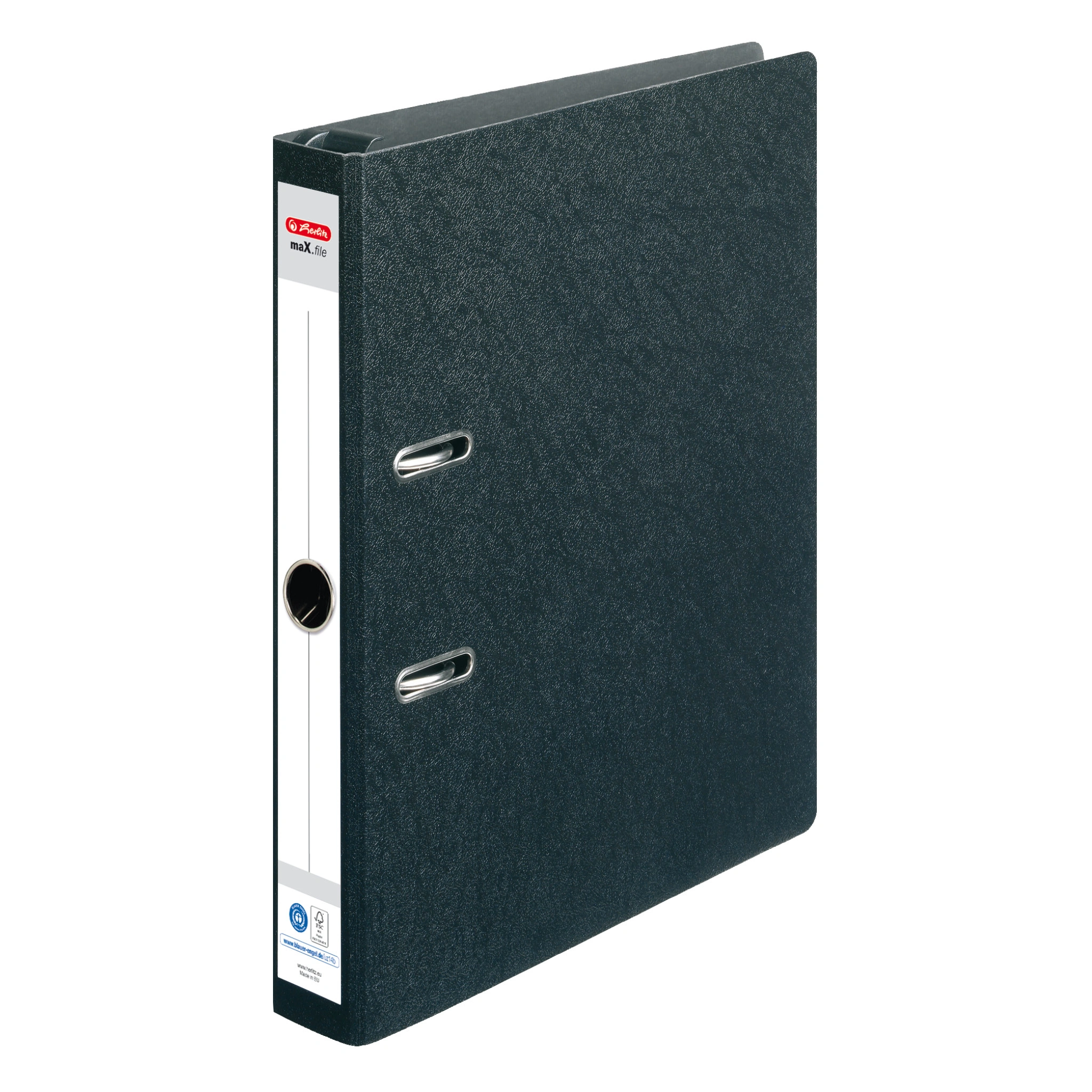 herlitz Hängeordner maX.file, Rückenbreite: 50 mm, schwarz (EAN: 4008110313764)