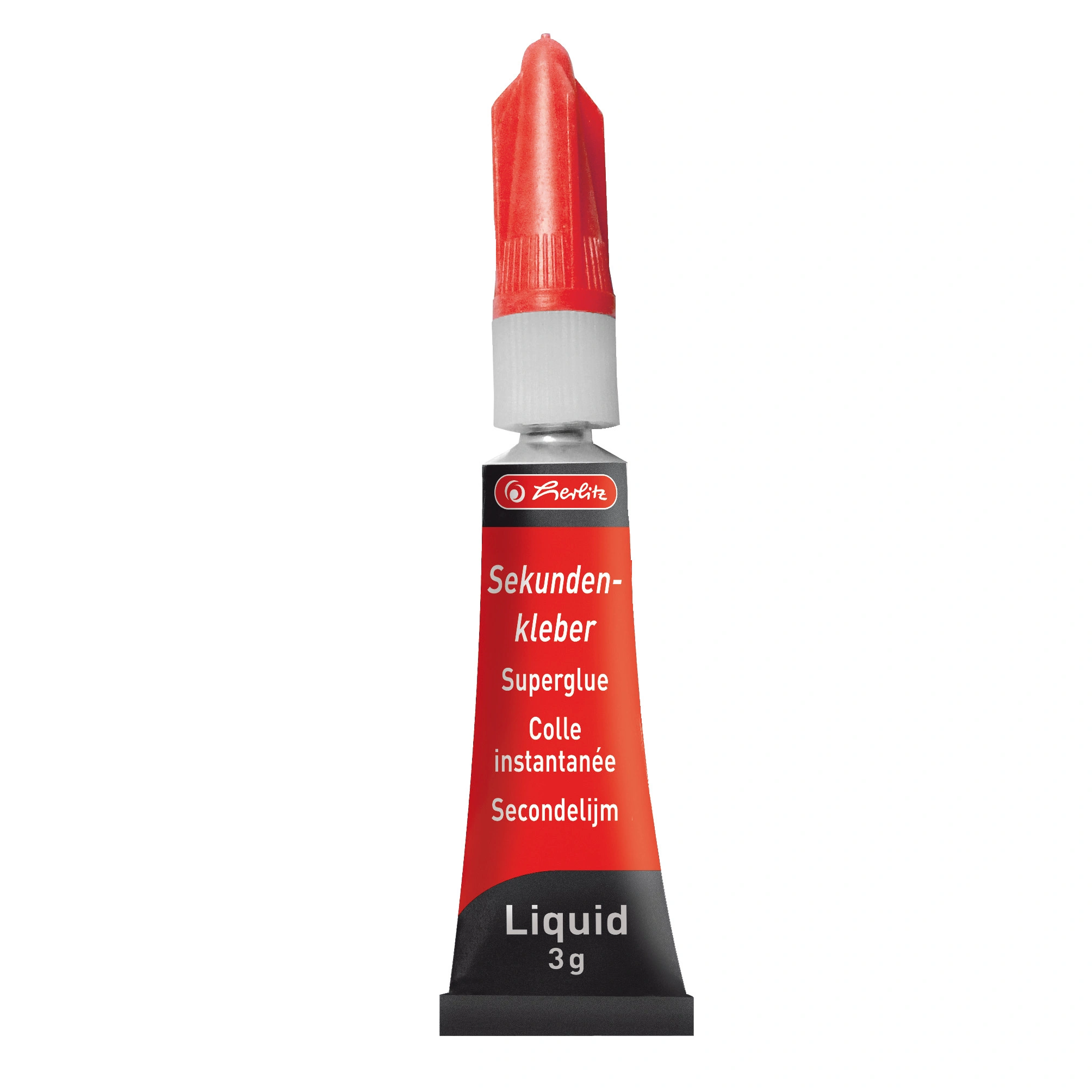 herlitz Sekundenkleber, 3 g, in Metalltube (EAN: 4008117017122)