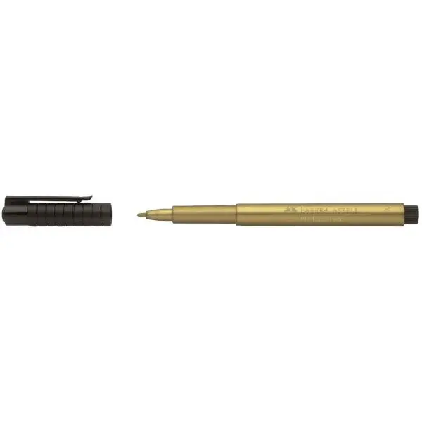 FABER-CASTELL Tuschestift PITT artist pen, gold (EAN: 4005401673507)