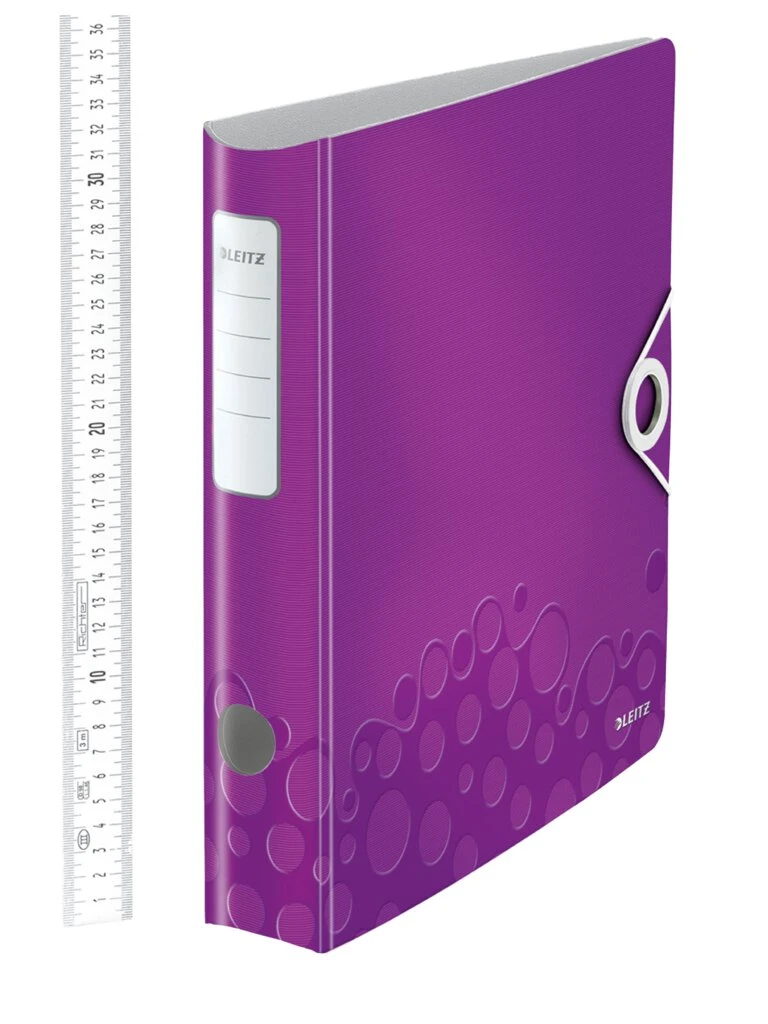 LEITZ Ordner Active WOW, 180 Grad, 60 mm, violett (EAN: 4002432105366)