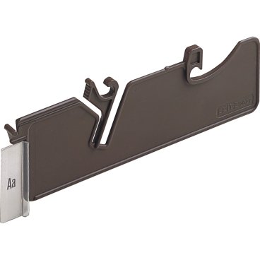 LEITZ Pendelleitkarte, für Pendelregistratur DIN A4, braun, (EAN: 4002432304301)