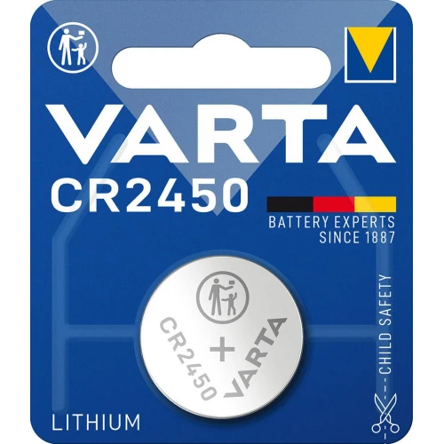 VARTA Lithium Knopfzelle "Professional Electronics", CR2450 (EAN: 4008496270972)