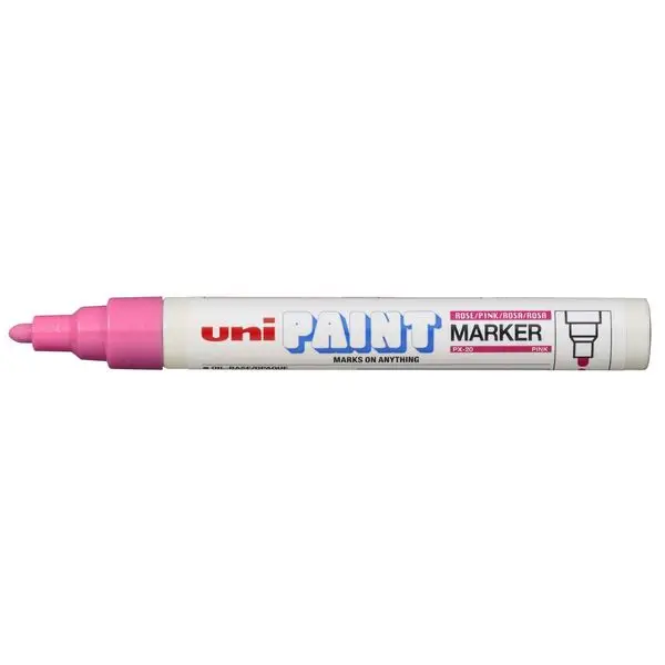uni-ball Permanent-Marker PAINT PX20, pink (EAN: 4902778912331)
