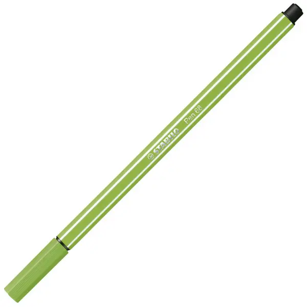 STABILO Fasermaler Pen 68, hellgrün (EAN: 4006381333221)
