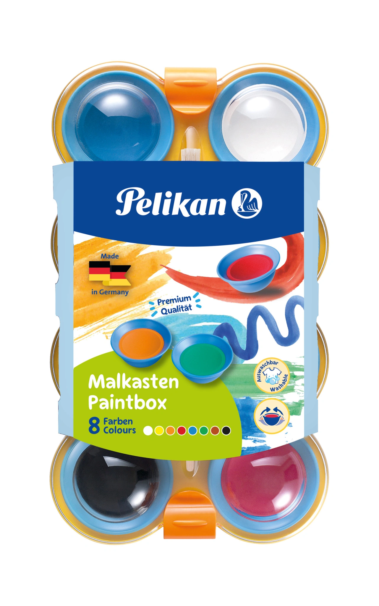 Pelikan Kinder-Malkasten, 8 Farben (EAN: 4012700723123)