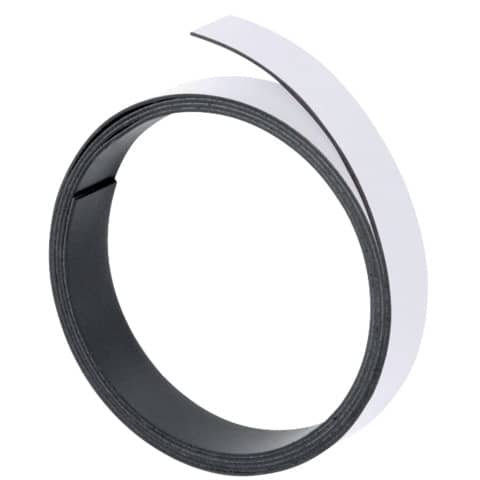 FRANKEN Magnetband, (L)1.000 x (T)10 x (H)1 mm, weiß (EAN: 4016946052825)