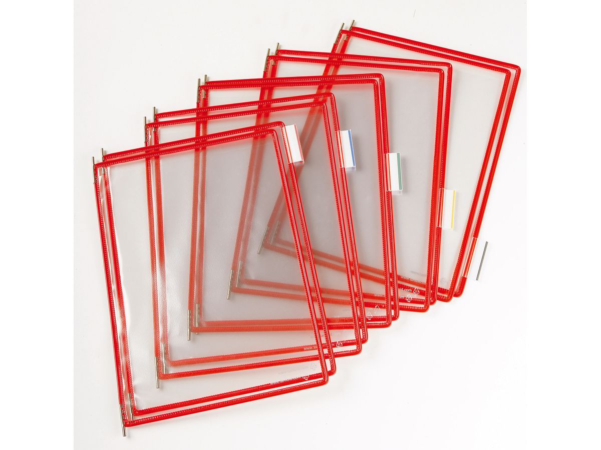 djois by tarifold Drehzapfentafel, DIN A4, rot (EAN: 3377991140037)