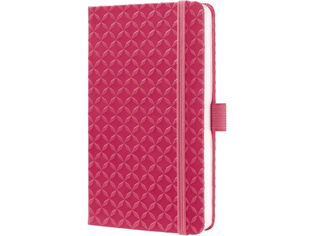 sigel Notizbuch Jolie Flair, Kunstleder, DIN A6, fuchsia, fuchsia pink (EAN: 4004360840470)