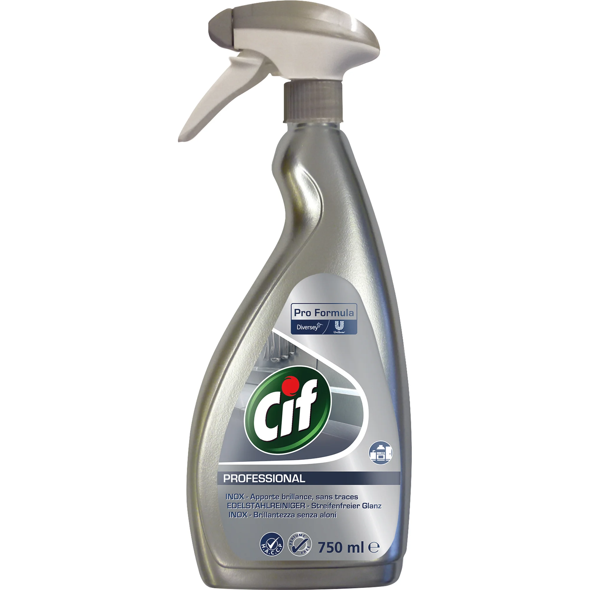 Cif Professional Oberflächenreiniger "Edelstahl & Glas" (EAN: 7615400111817)