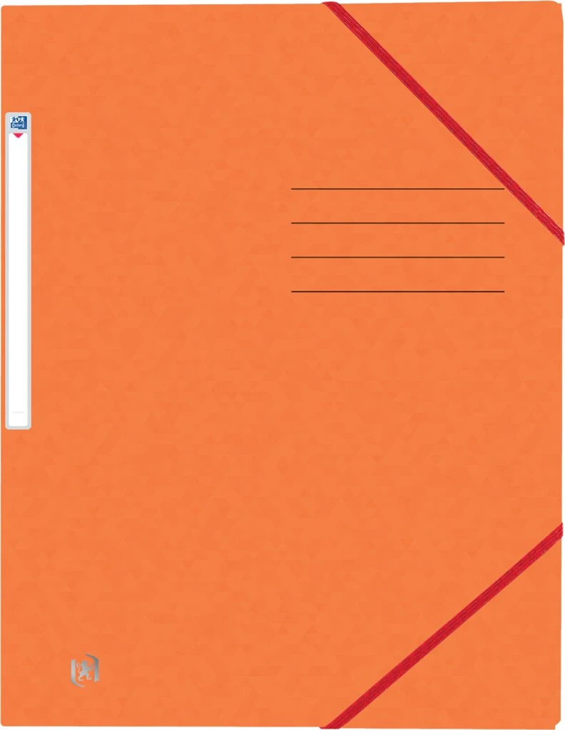Oxford Eckspannermappe Top File+, DIN A4, orange (EAN: 3045050410765)