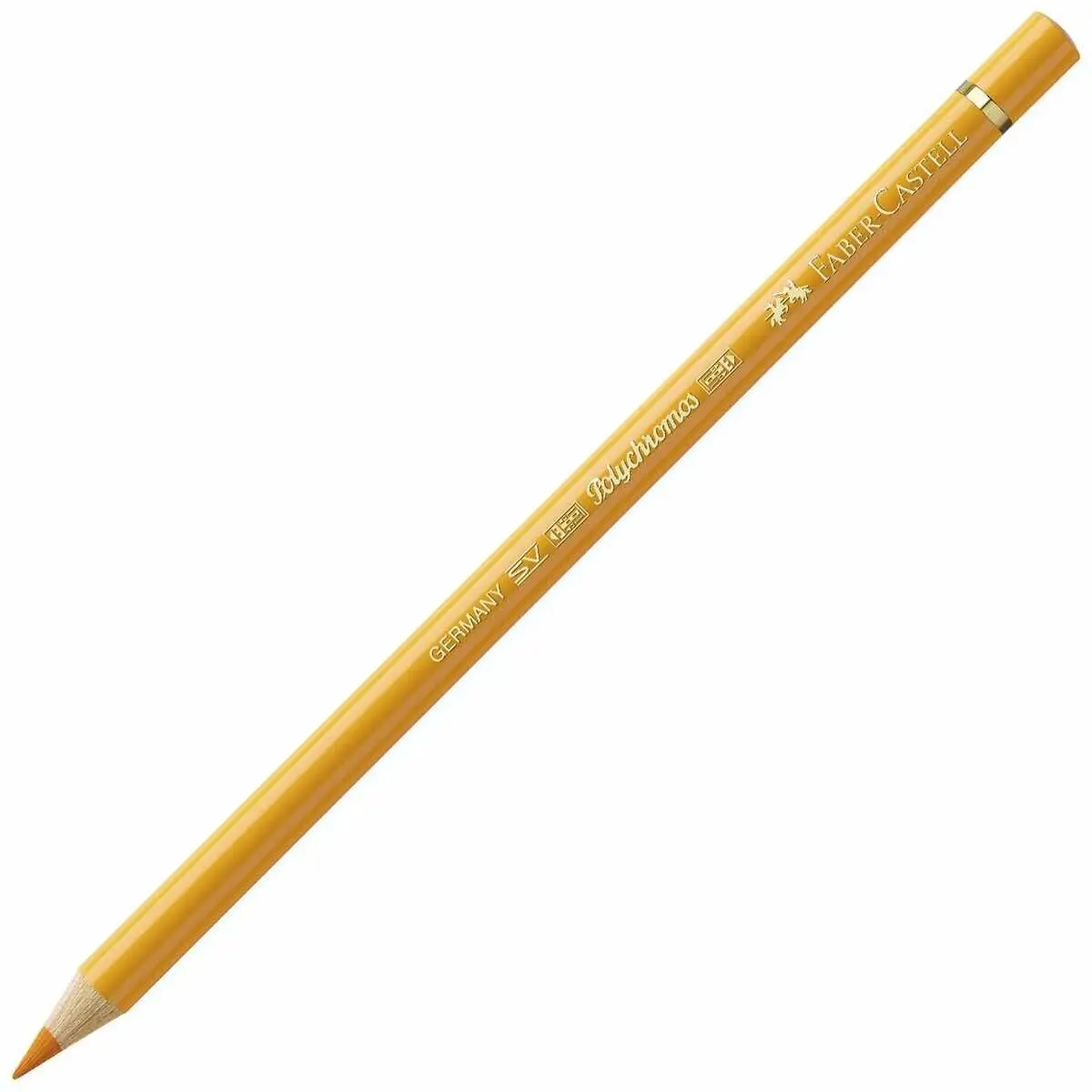 FABER-CASTELL Buntstift POLYCHROMOS, chromgelb dunkel (EAN: 4005401101093)