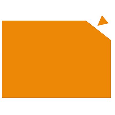 FRANKEN Magnetplatte, 200 x 295 x 0,6 mm, orange (EAN: 4016946054317)