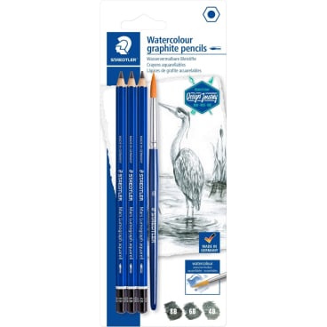 STAEDTLER Bleistift-Set Mars Lumograph aquarell, Blister (EAN: 4007817052105)