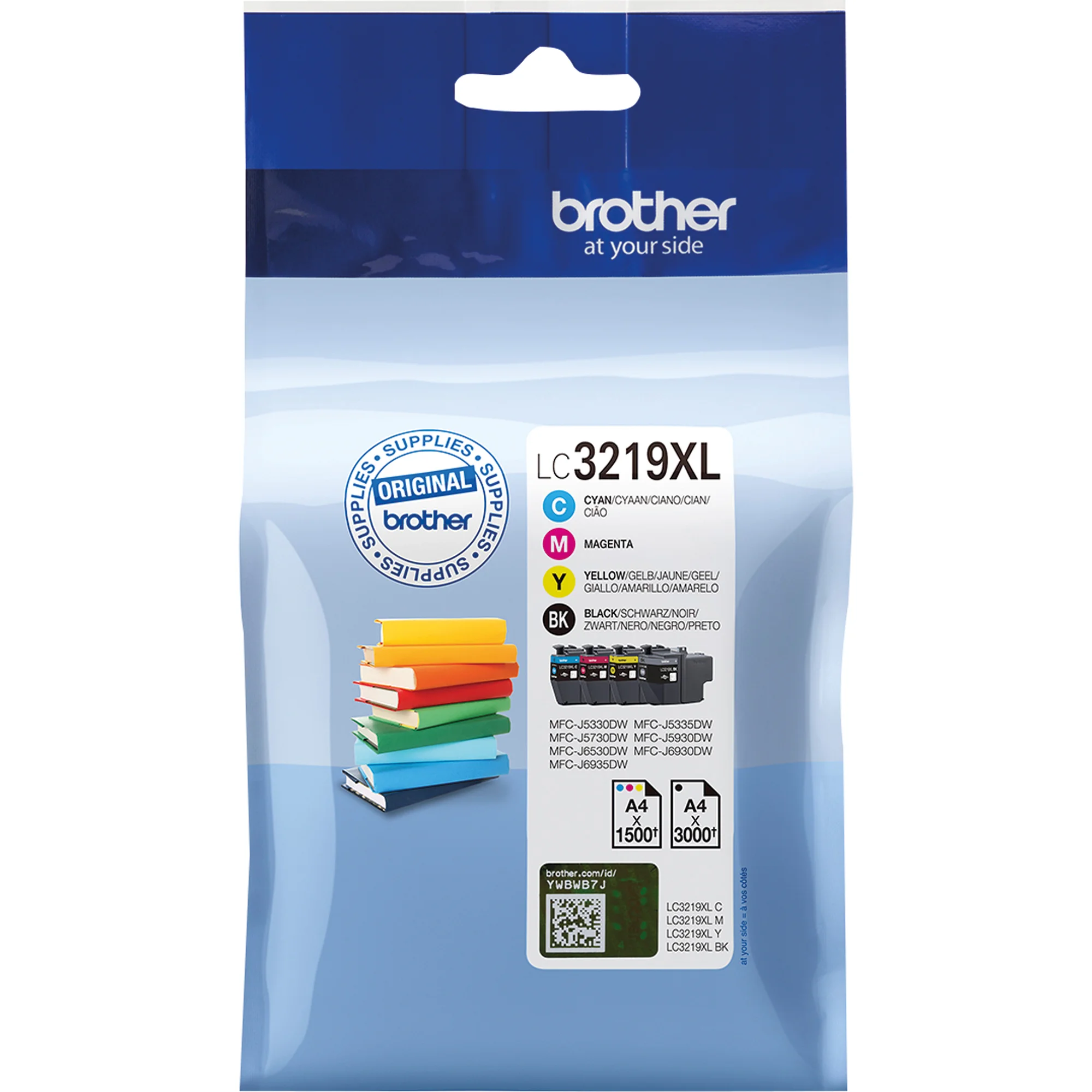 brother Tinte LC3219XL für brother MFC-J5330DW, Multipack (EAN: 4977766767019)
