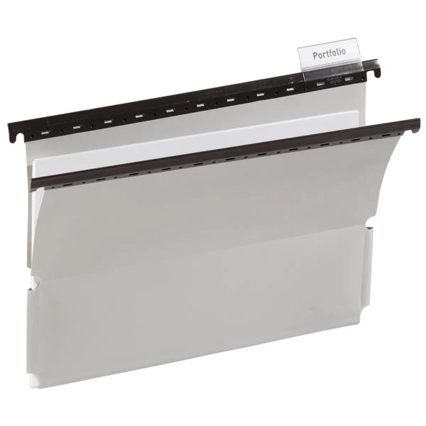 DURABLE Hängemappe, aus Kunststoff, für DIN A4, grau (EAN: 4005546225609)