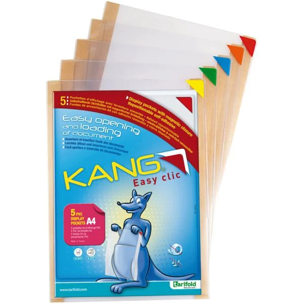 djois by tarifold Magnet-Tasche KANG Easy clic, DIN A4 (EAN: 3377991947797)