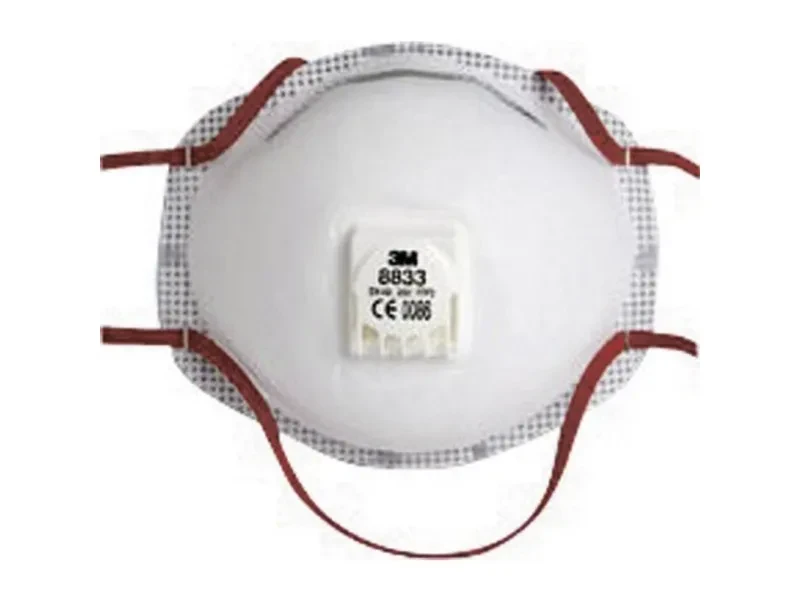 3M Atemschutzmaske 8833 - Klassik, Schutzstufe: FFP3 (EAN: 4054596788312)