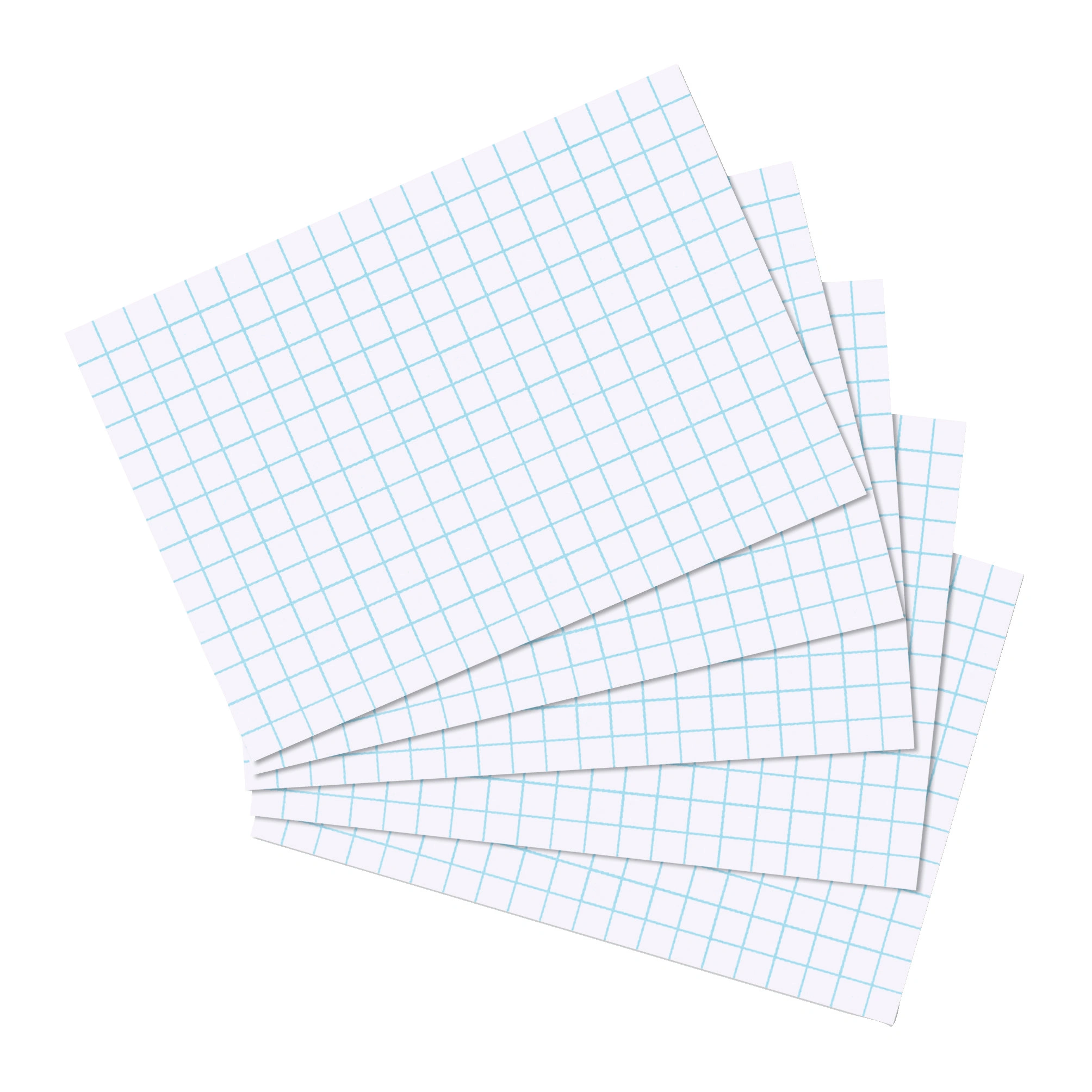 herlitz Karteikarten, DIN A5, kariert, weiß (EAN: 4008110239521)