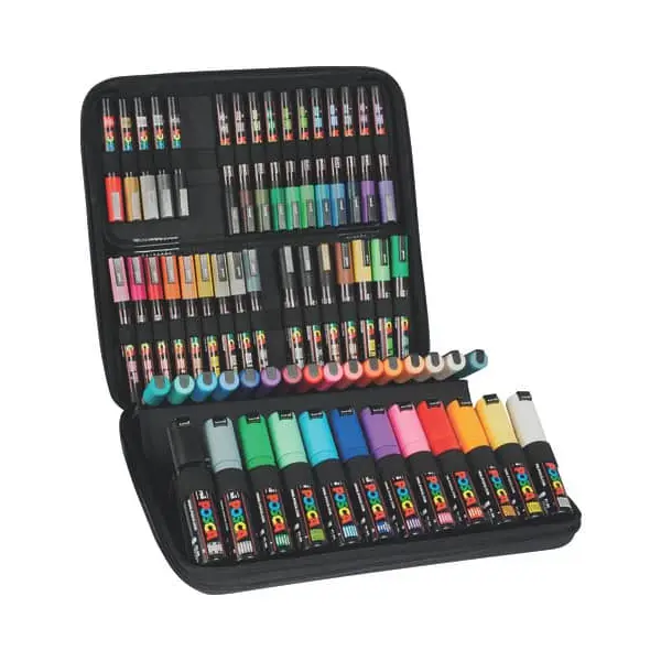 POSCA Pigmentmarker, im 60er Koffer (EAN: 3296280038810)