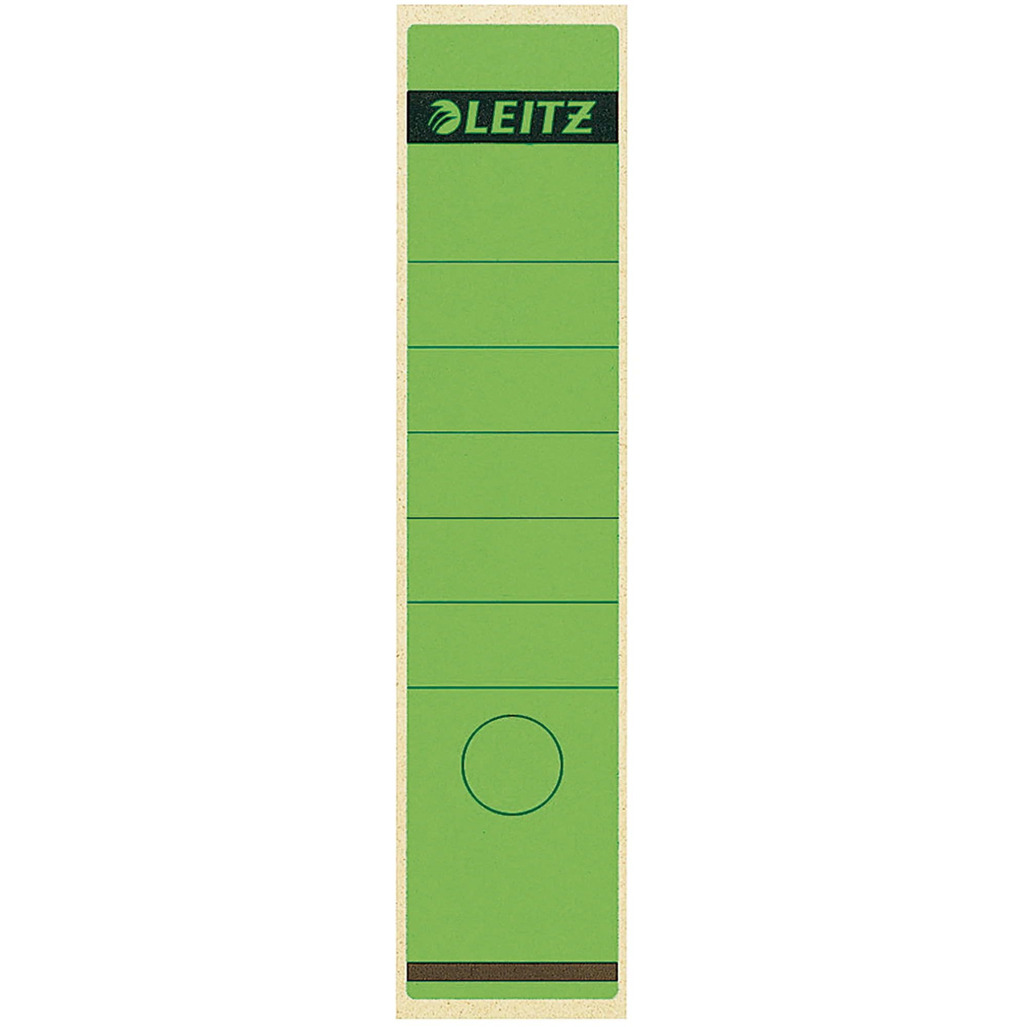 LEITZ Ordnerrücken-Etikett, 61 x 285 mm, lang, breit, grün (EAN: 4002432302284)