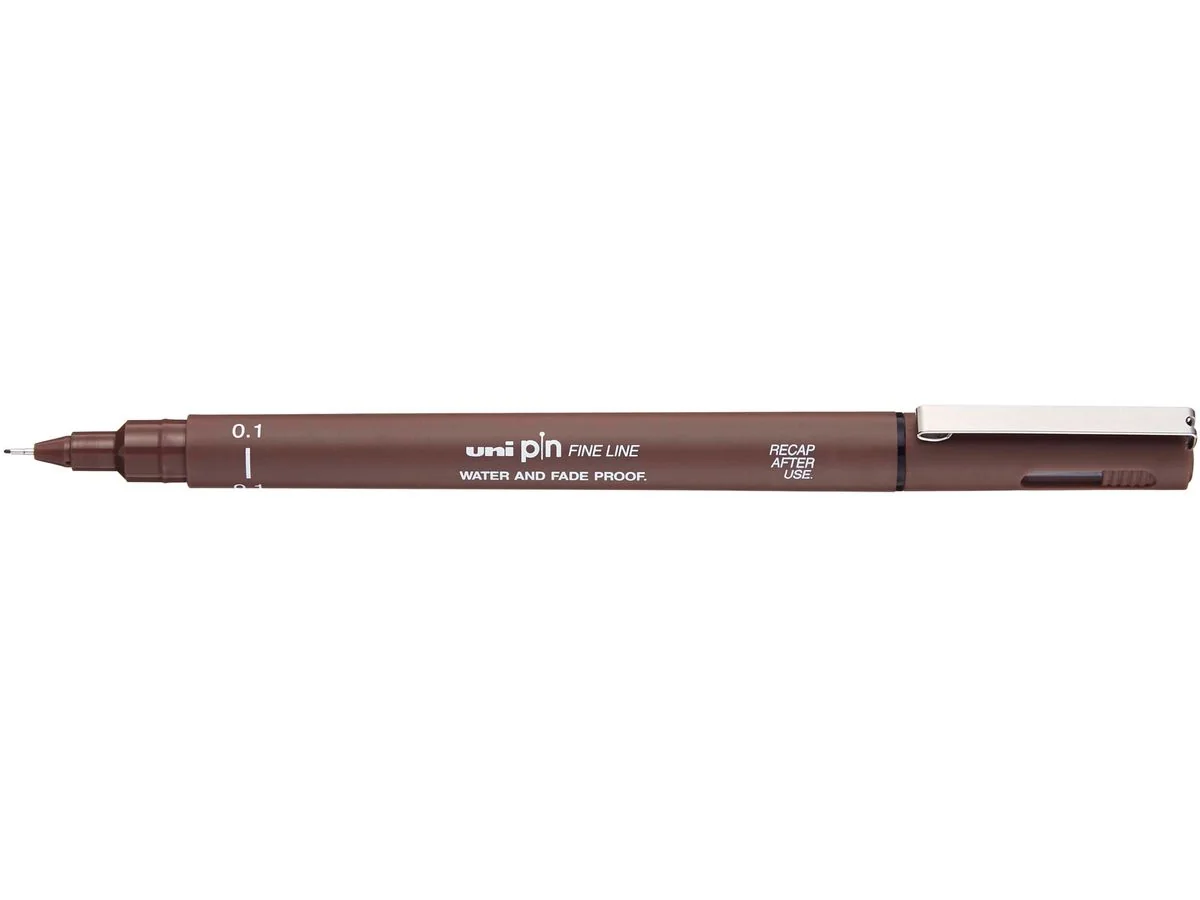 uni-ball Fineliner PIN 01200 SEP, sepia (EAN: 4902778230770)