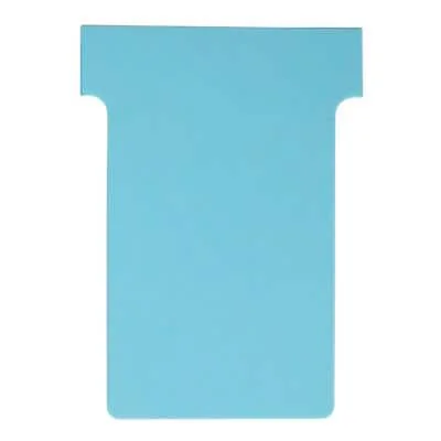 nobo T-Karten, Größe 3 / 92 mm, 170 g/qm, blau (EAN: 5016812389191)