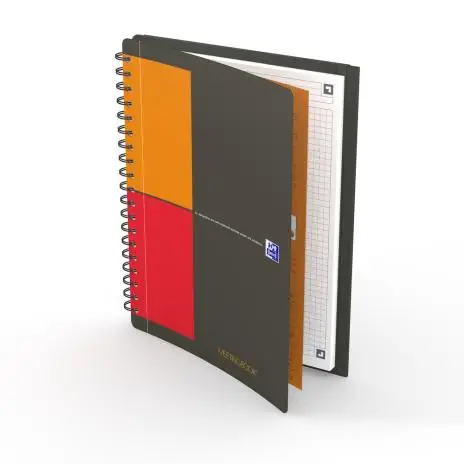 Oxford International Collegeblock "MEETINGBOOK", B5, kariert (EAN: 3020120097459)