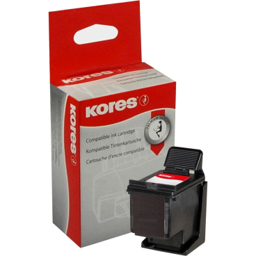 Kores wiederbefüllte Tinte G2033BK ersetzt hp C8765EE,No.338 (EAN: 4045257102219)