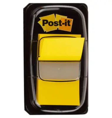 Post-it Haftmarker Index, 25,4 x 43,2 mm, gelb (EAN: 0021200707551)